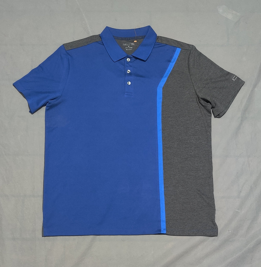 Calvin Klein Men Sport Blue Polo T Shirt