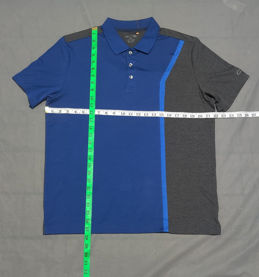 Calvin Klein Men Sport Blue Polo T Shirt