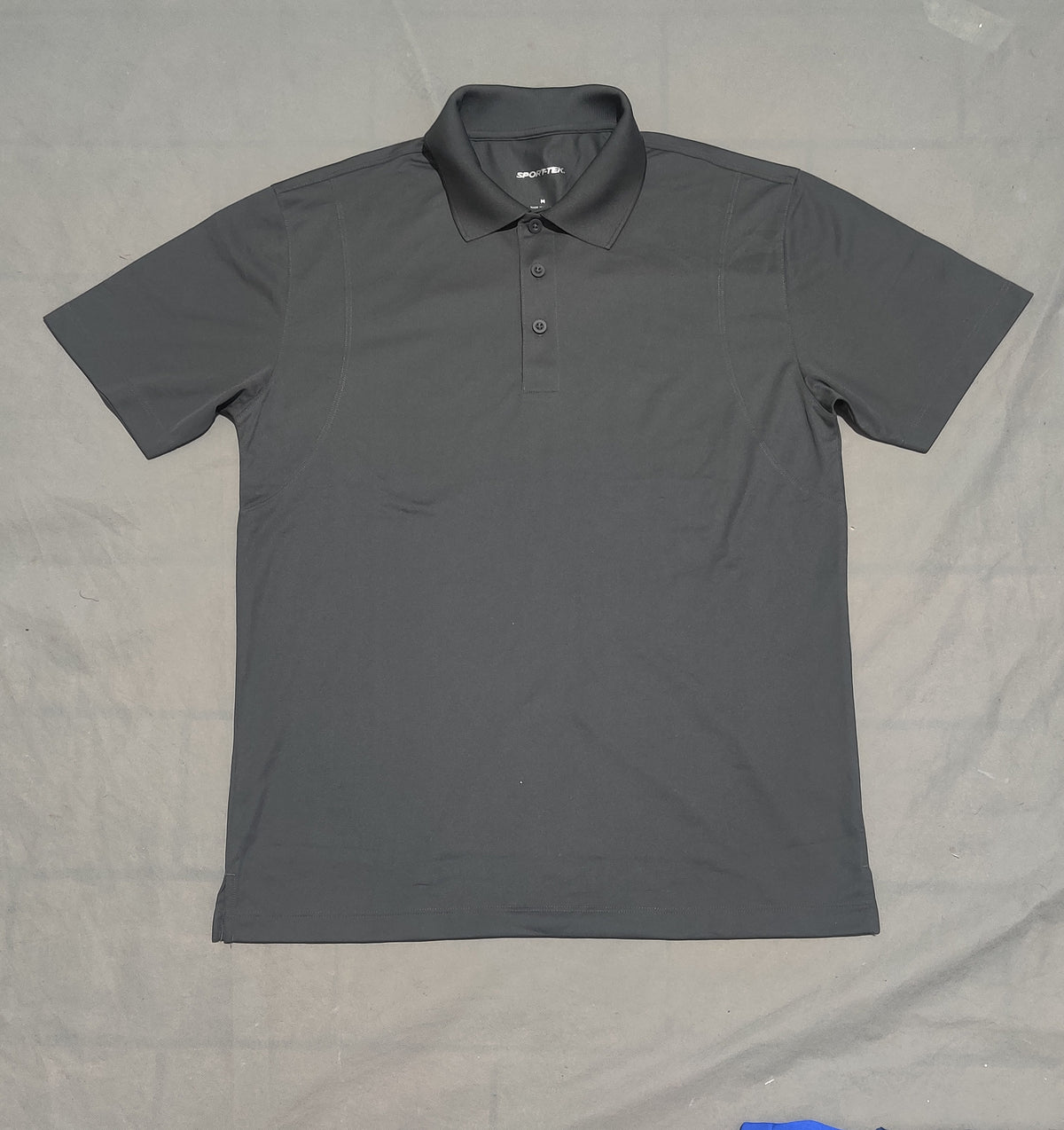 Sport Tek Men Sport Gray Polo T Shirt