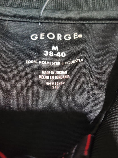 George Men Sport Black Polo T Shirt