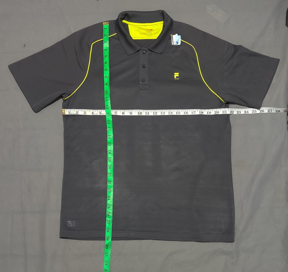 Fila Men Sport Gray Polo T Shirt
