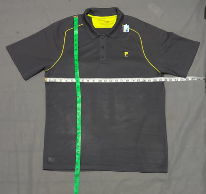 Fila Men Sport Gray Polo T Shirt