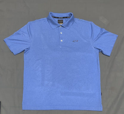Greg Norman Men Sport Blue Polo T Shirt