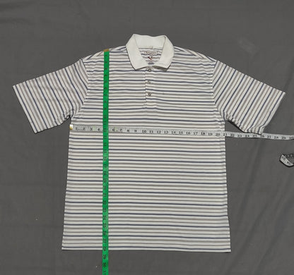 Spyglass Men Sport White Polo T Shirt