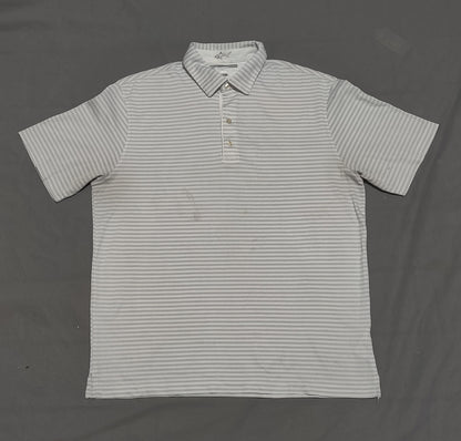 Greg Norman Men Sport Gray  Polo T Shirt