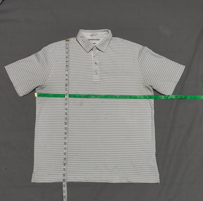 Greg Norman Men Sport Gray  Polo T Shirt