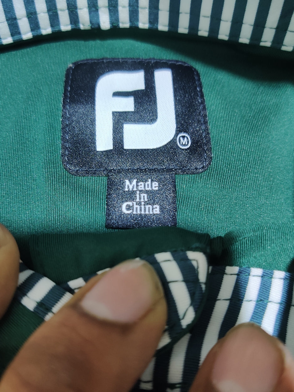 Fj Men Sport Green Polo T Shirt