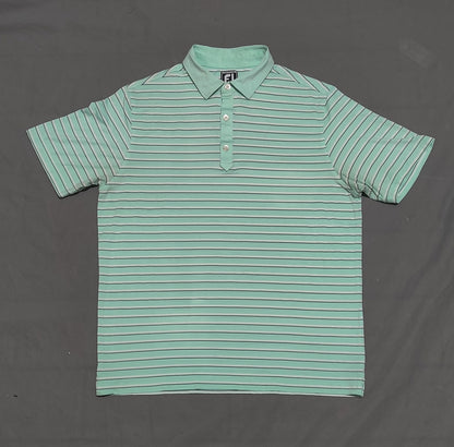 Fj Men Sport Green Polo T Shirt