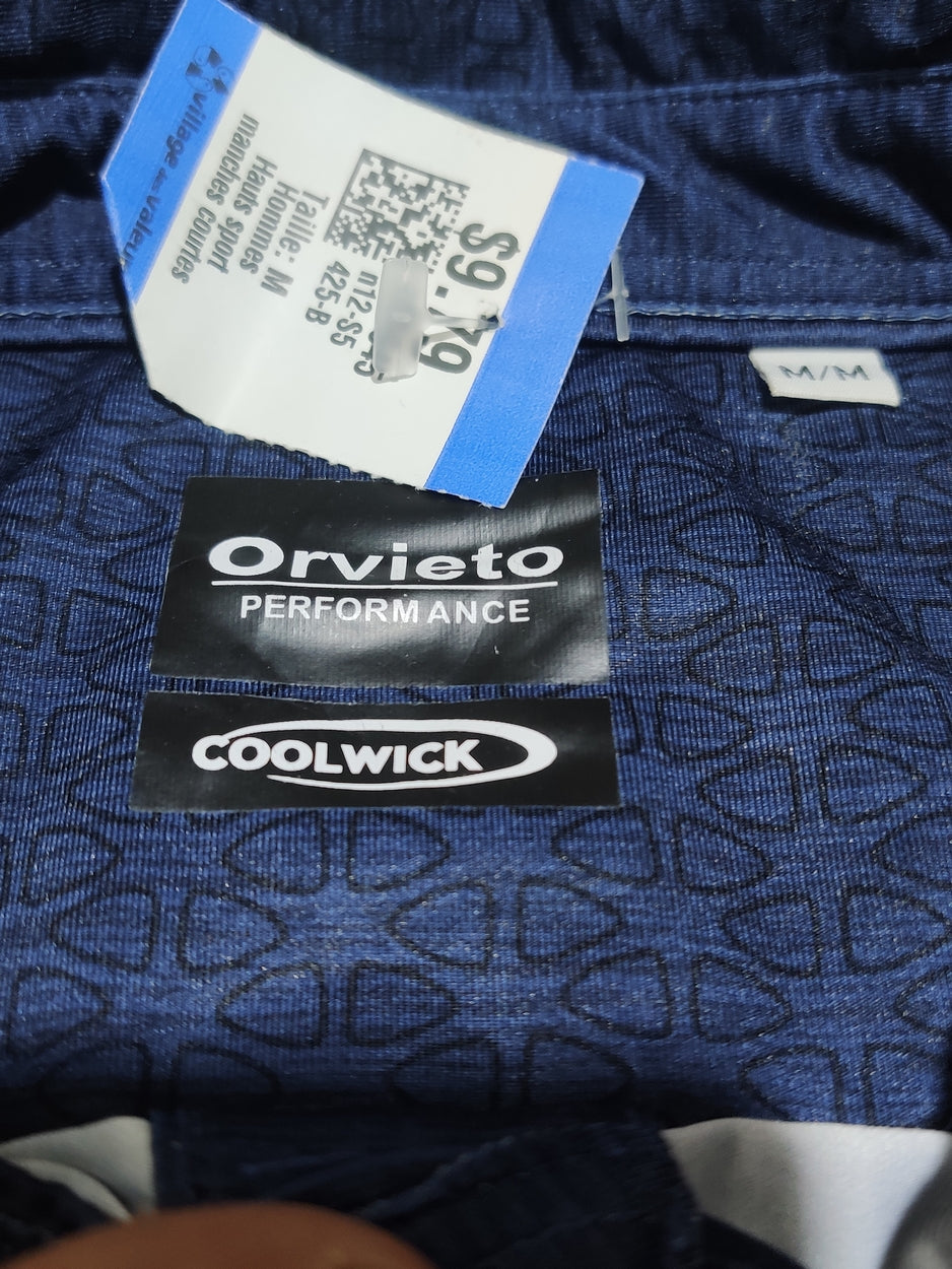 Orvieto Men Sport Blue Polo T Shirt