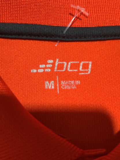 Bcg Men Sport Orange Polo T Shirt