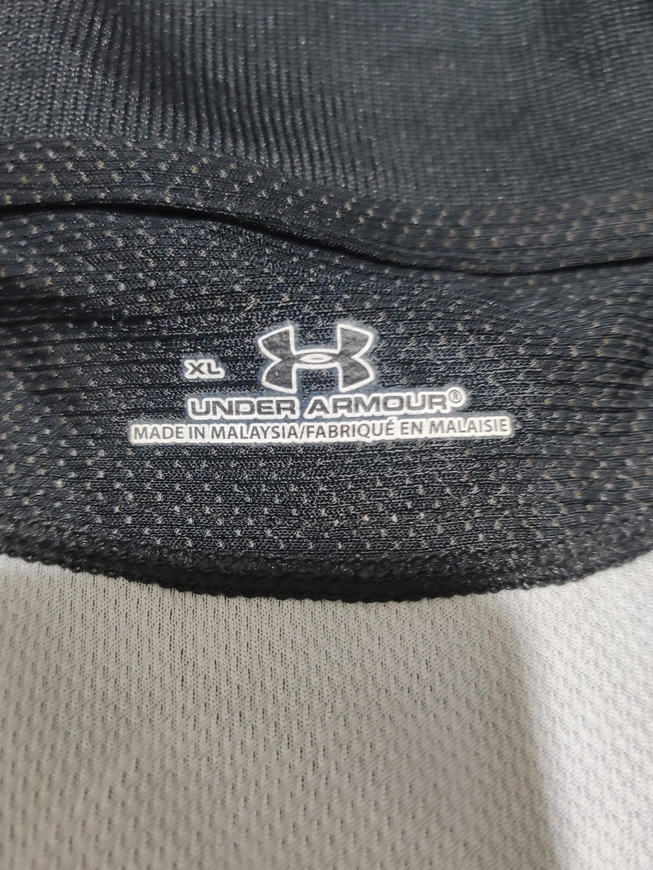 Under Armour Men Sport Black Polo T Shirt