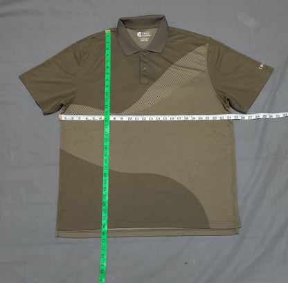 Izod Men Sport Brown Polo T Shirt