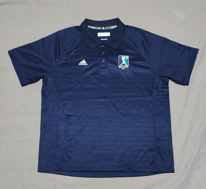 Adidas Men Sport Blue Polo T Shirt