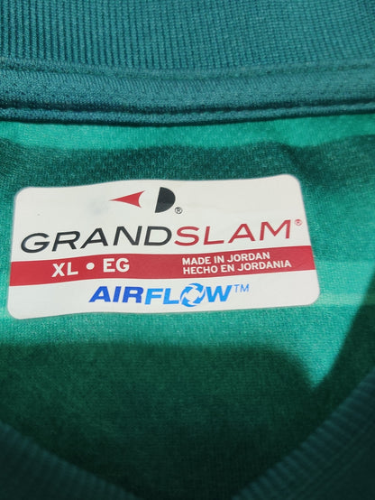 Grand Slam Men Sport Green Polo T Shirt
