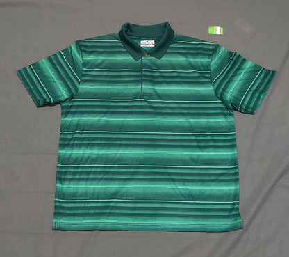 Grand Slam Men Sport Green Polo T Shirt