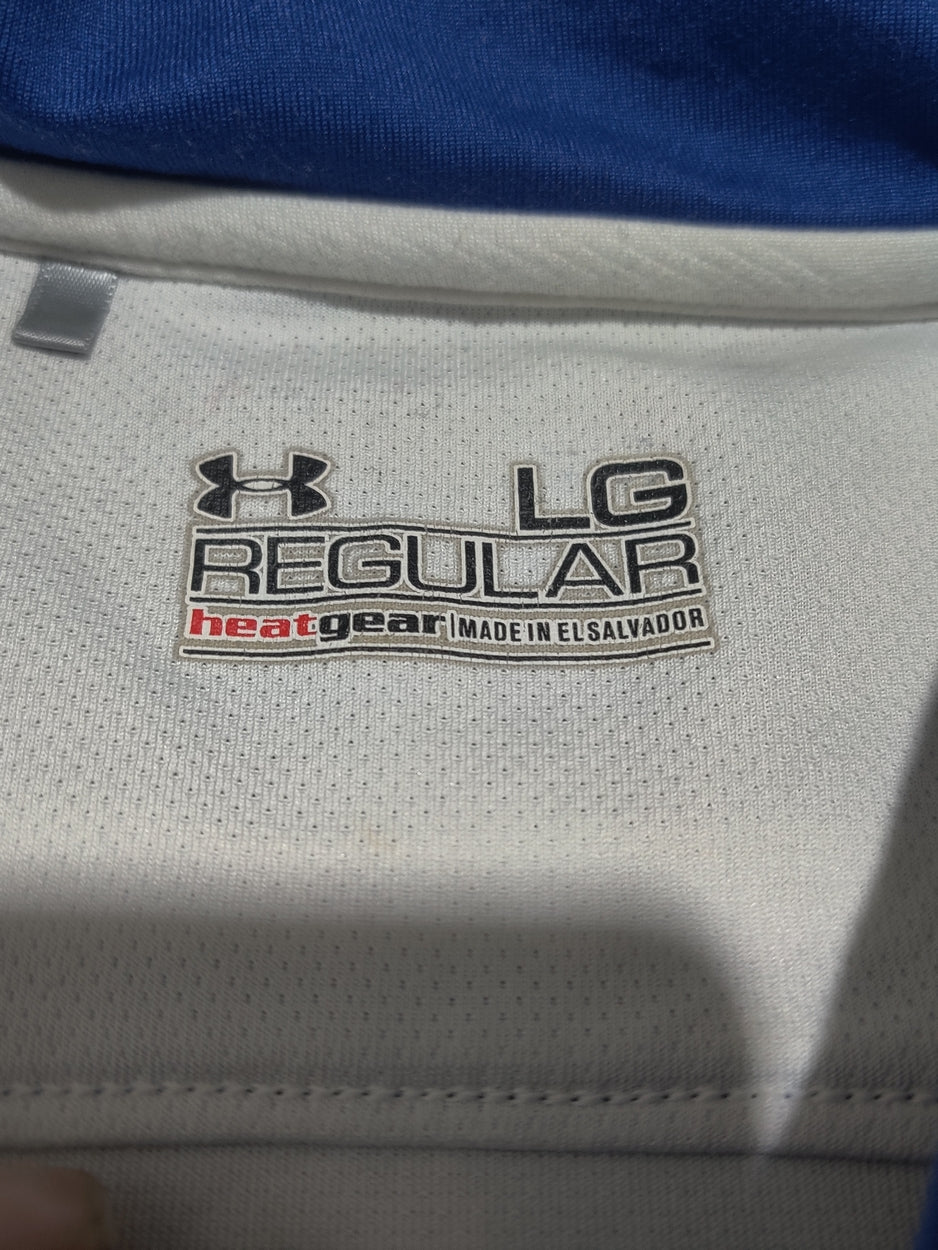 Under Armour Men Sport Blue Polo T Shirt
