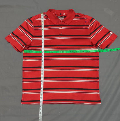Under Armour Men Sport Red Polo T Shirt