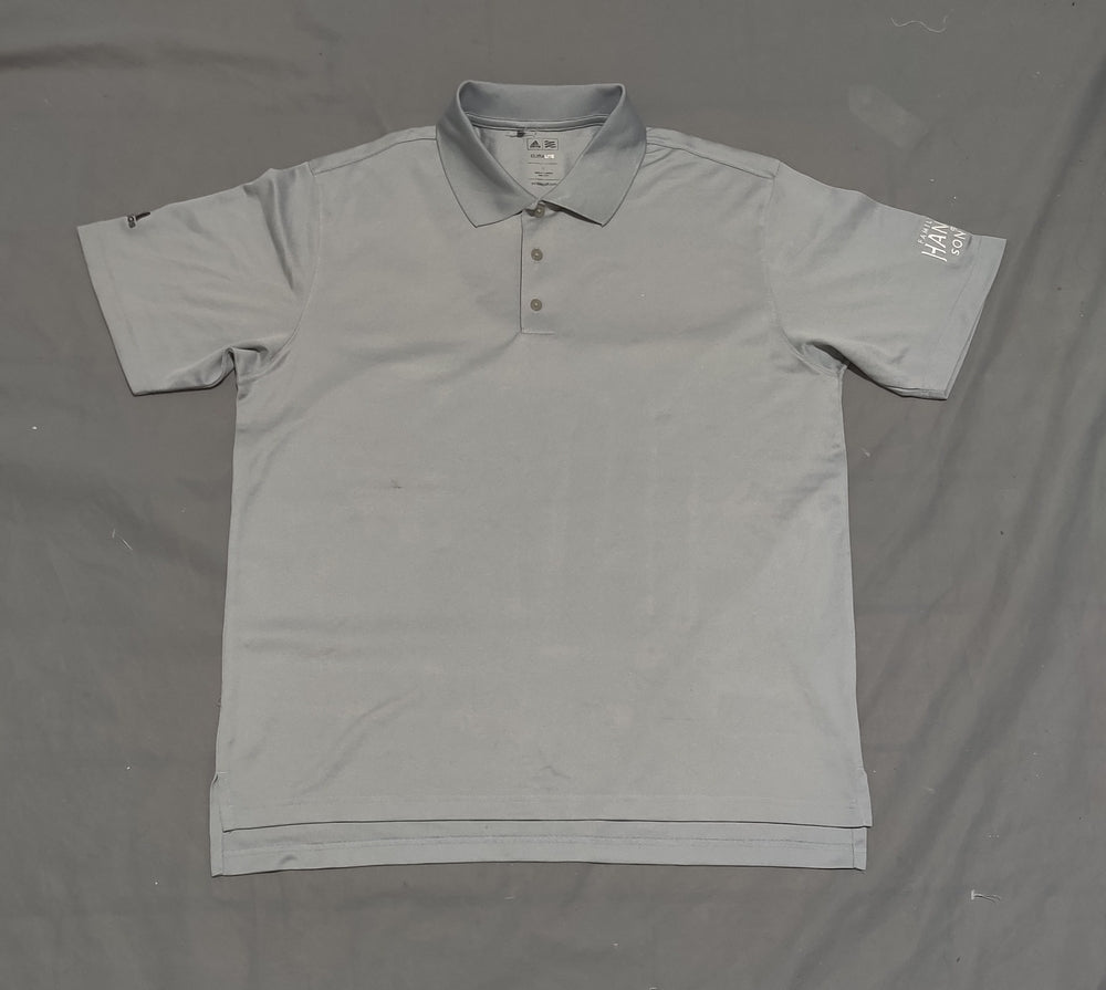 Adidas Men Sport Gray Polo T Shirt