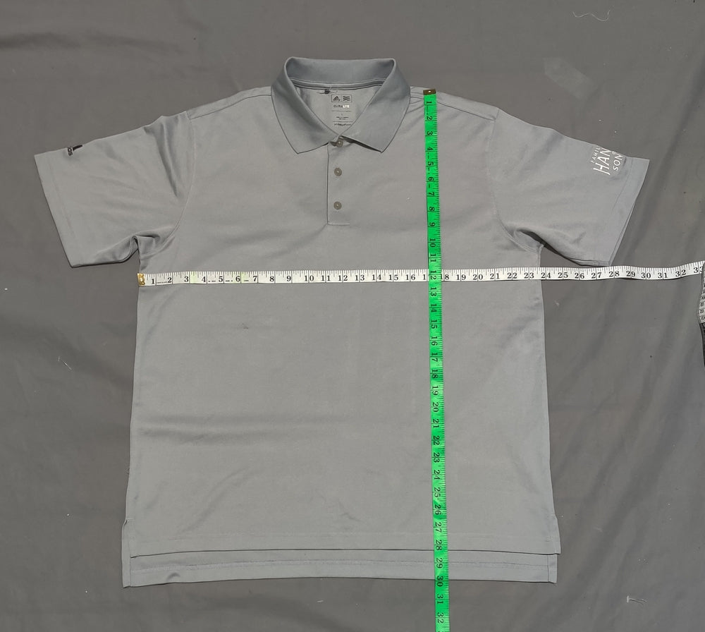 Adidas Men Sport Gray Polo T Shirt