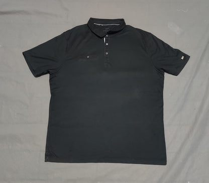 Nike Dri Fit Men Sport Black Polo T Shirt