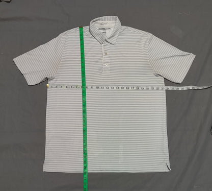 Greg Norman Men Sport Gray Polo T Shirt
