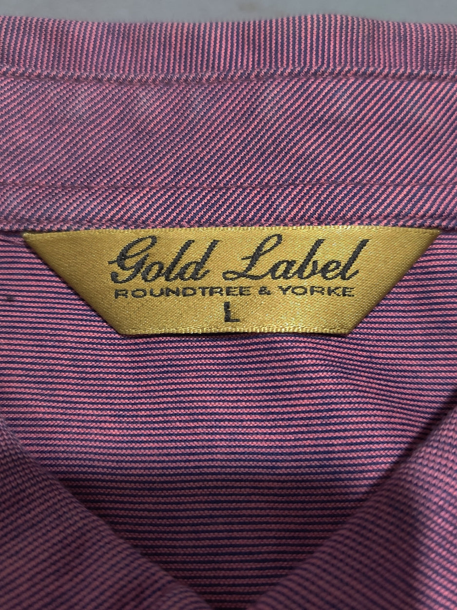 Gold Label Men Sport Purple Polo T Shirt