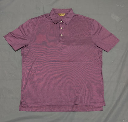 Gold Label Men Sport Purple Polo T Shirt