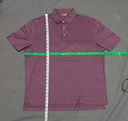 Gold Label Men Sport Purple Polo T Shirt