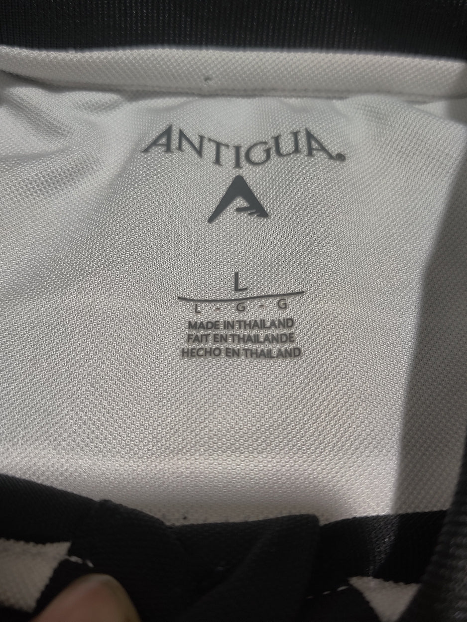 Antigua Men Sport Black Polo T Shirt