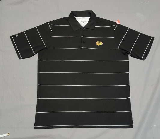 Antigua Men Sport Black Polo T Shirt
