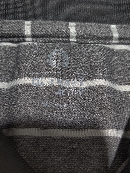 Old Navy Men Sport Gray Polo T Shirt