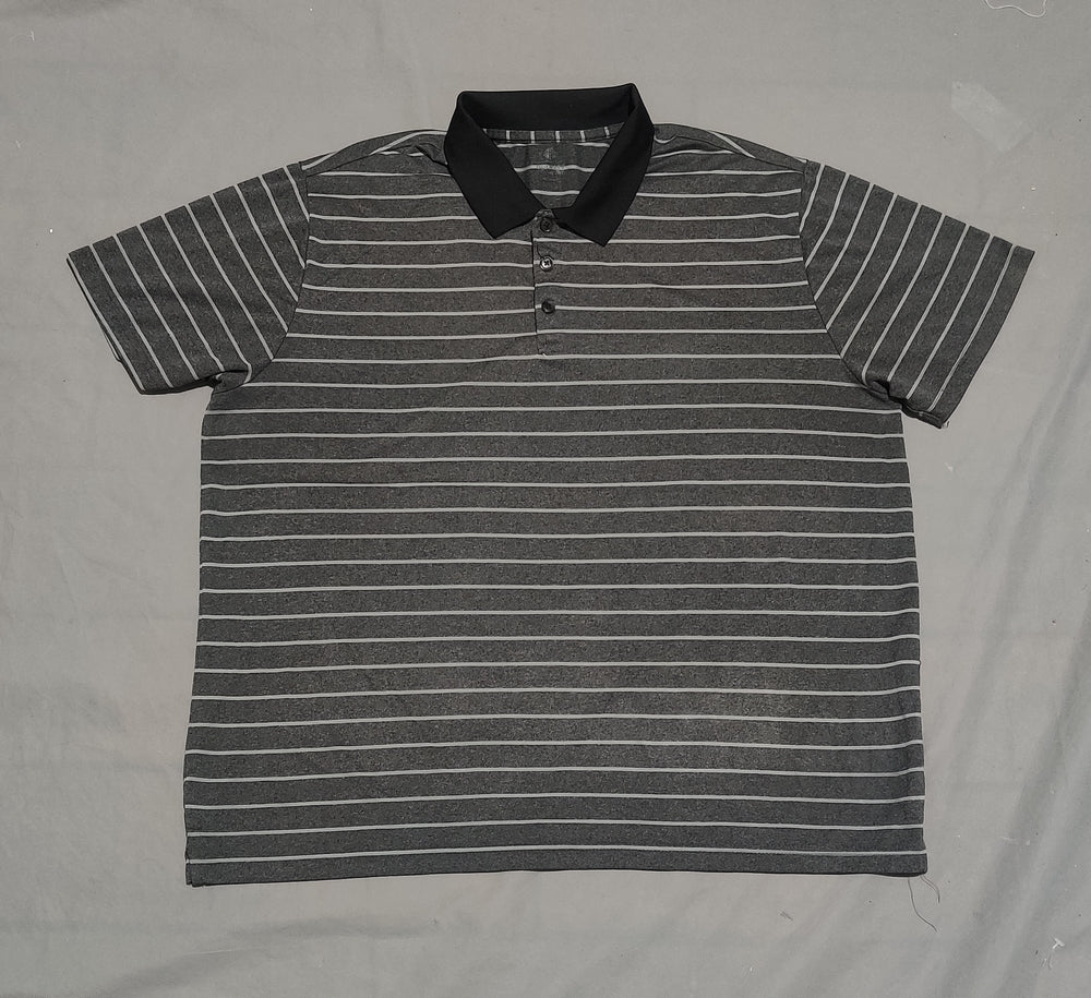 Old Navy Men Sport Gray Polo T Shirt