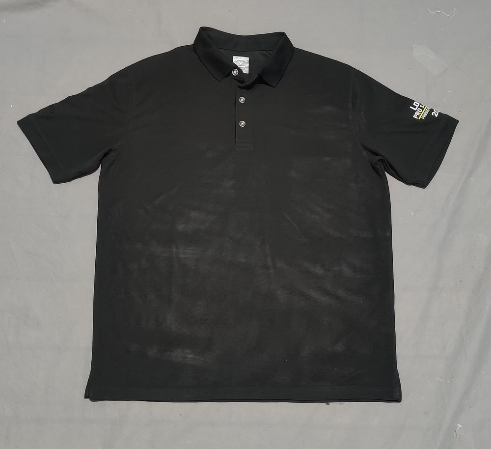 Callaway Men Sport Black Polo T Shirt