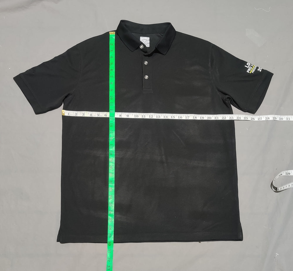 Callaway Men Sport Black Polo T Shirt