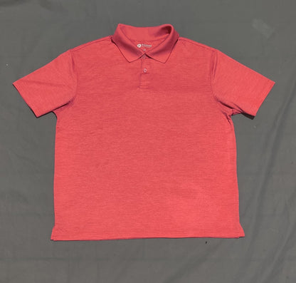 Haggar Sport Peach Polo T Shirt