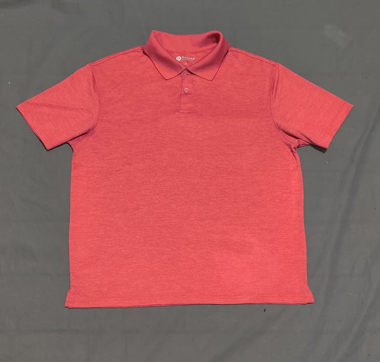 Haggar Sport Peach Polo T Shirt