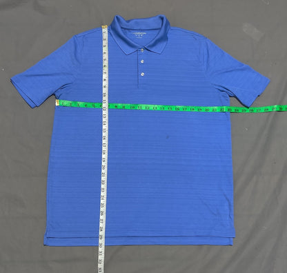 Croft & Borrow  Men Sport Blue Polo T Shirt