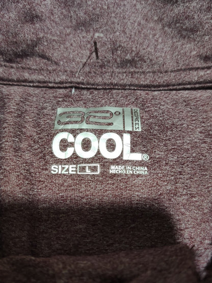 32 Cool  Men Sport Maroon Polo T Shirt