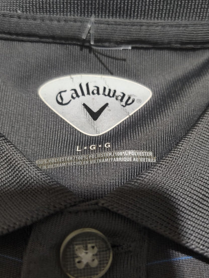 Callaway Men Sport Gray Polo T Shirt