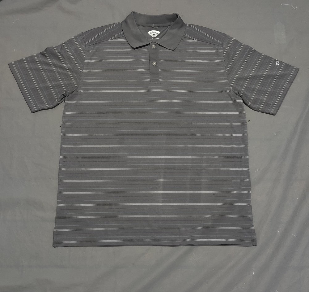 Callaway Men Sport Gray Polo T Shirt