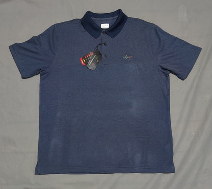 Greg Norman Men Sport Blue Polo T Shirt