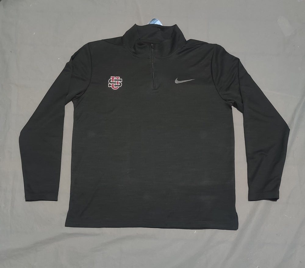 Nike Dri Fit Men Sport Black Polo T Shirt