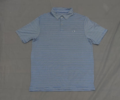 Vineyard Vines Men Sport Blue Polo T Shirt