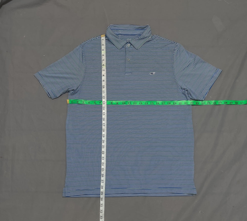Vineyard Vines Men Sport Blue Polo T Shirt