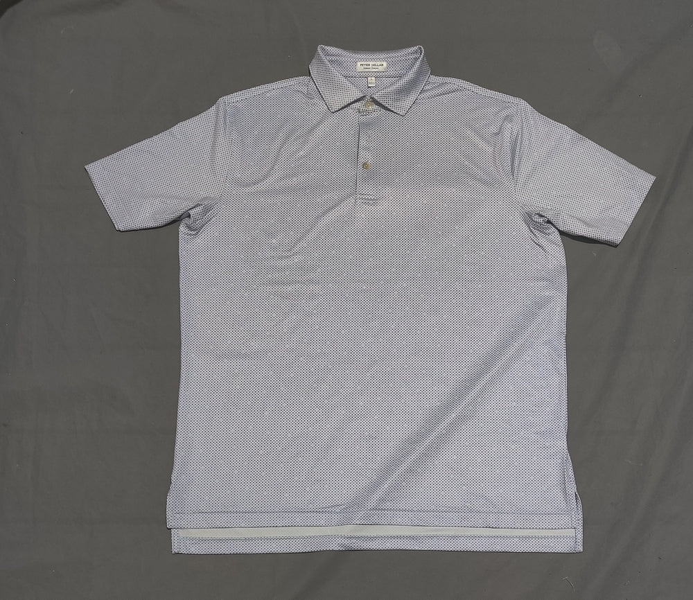 Peter Millar Men Sport Purple Polo T Shirt