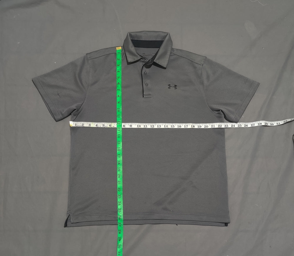 Under Armour Men Sport Gray  Polo T Shirt
