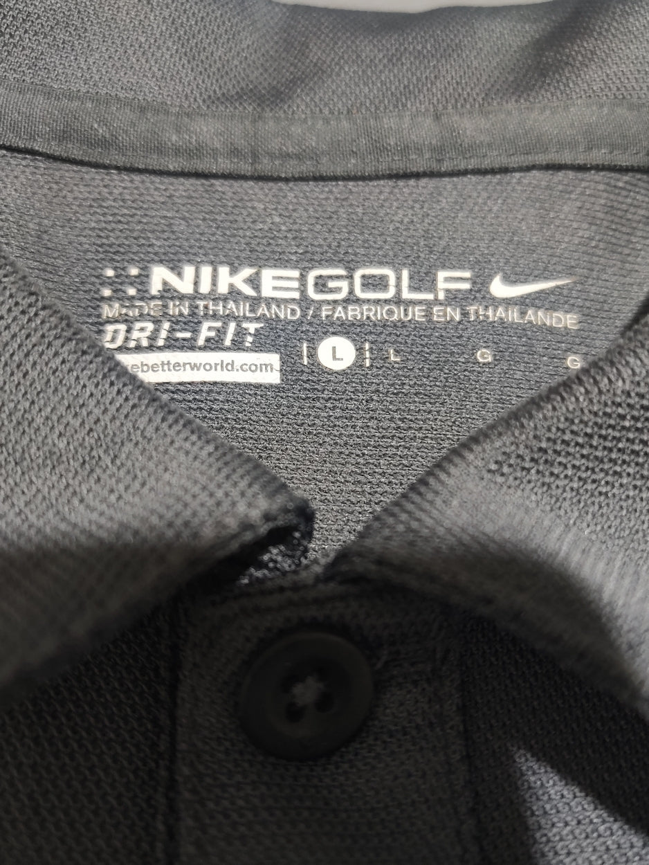 Nike Golf Men Sport Gray  Polo T Shirt