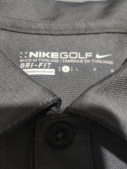 Nike Golf Men Sport Gray  Polo T Shirt