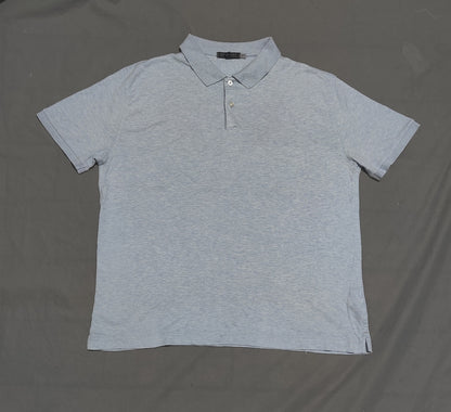 Banana Republic Men Sport Blue Polo T Shirt
