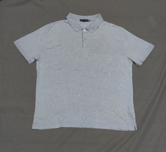 Banana Republic Men Sport Blue Polo T Shirt
